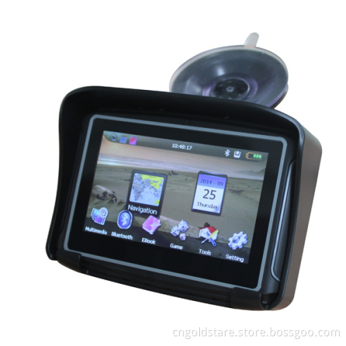 Best Sellilng 4.3" TFT LCD Display GPS Navigator for Mortorcycle